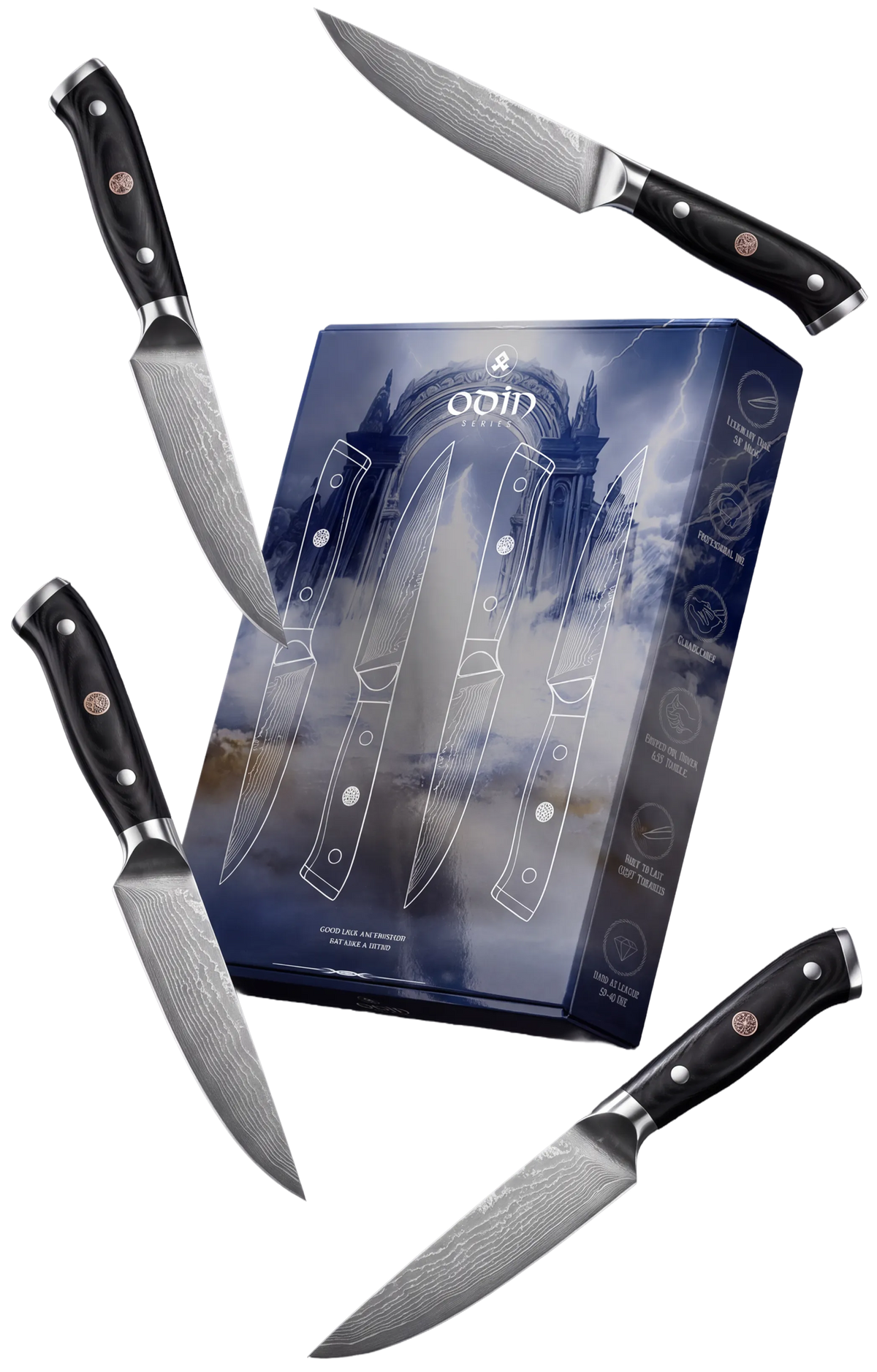 ODIN Serie Messer mit seiner Box
