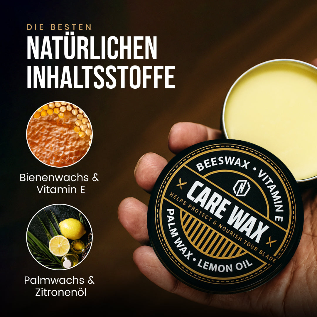 Pflegendes Klingenwachs