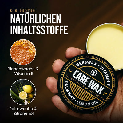 Pflegendes Klingenwachs