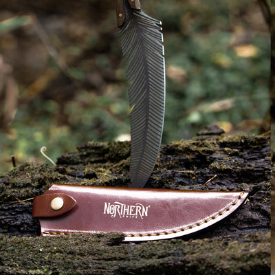 Das Feather Knife – Lederscheiden